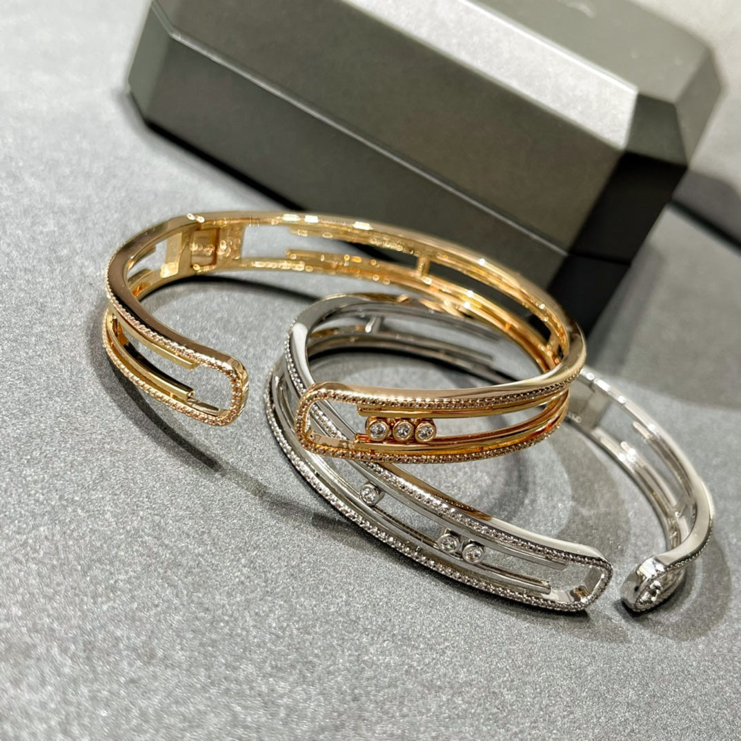 [Kaelin Vow]MOVE 10TH PAVED DIAMOND BRACELET