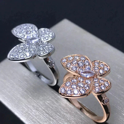 [Kaelin Vow]BUTTERFLY PINK GOLD DIAMOND RING