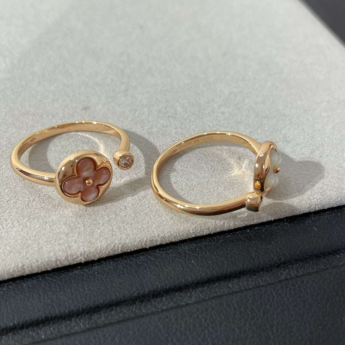 [Kaelin Vow]SUN 1 DIAMOND PINK MOP RING