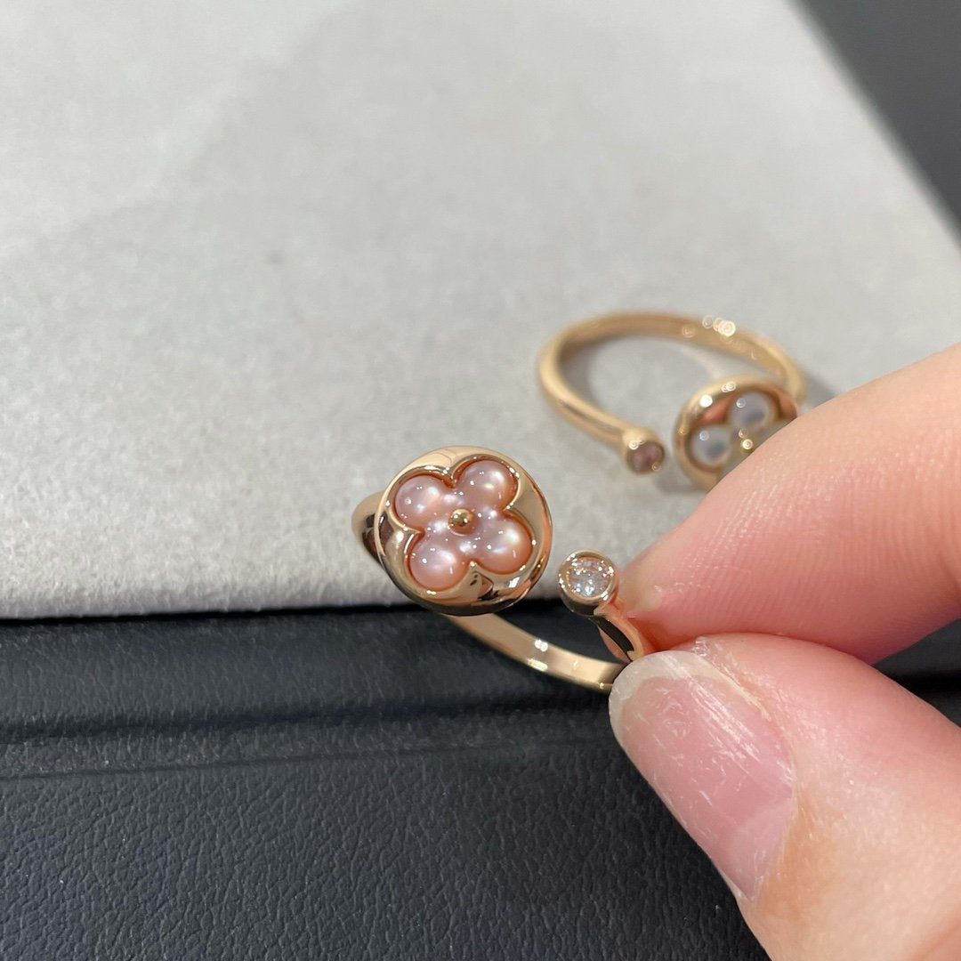 [Kaelin Vow]SUN 1 DIAMOND PINK MOP RING