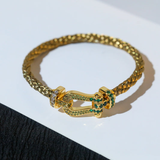 [Kaelin Vow]FORCE 10 GOLD GRÜNER DIAMANT PAVÉ