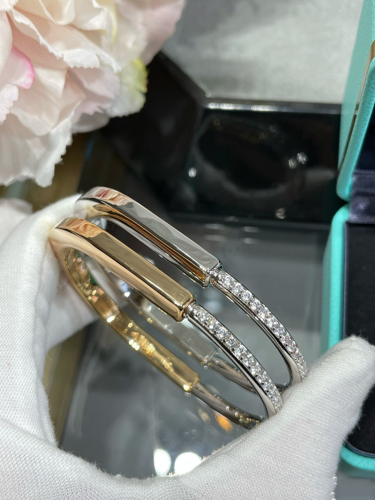 [Kaelin Vow]SCHLOSSARMBAND DIAMANT