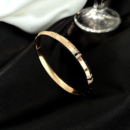 [Kaelin Vow]ATLAS BRACELET 6MM DIAMOND PINK GOLD