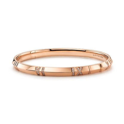 [Kaelin Vow]ATLAS BRACELET 6MM DIAMOND PINK GOLD