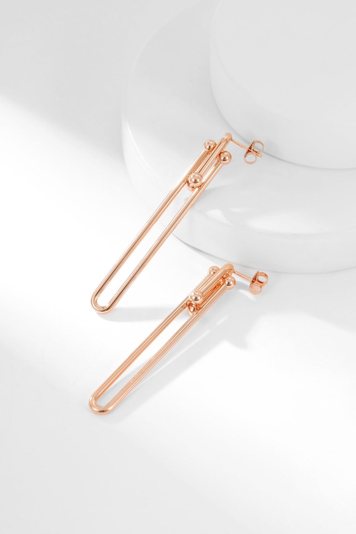 [Kaelin Vow]HARDWEAR LONG DROP EARRINGS