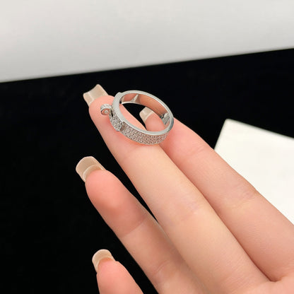 [Kaelin Vow]KELLY SILVER DIAMOND RING