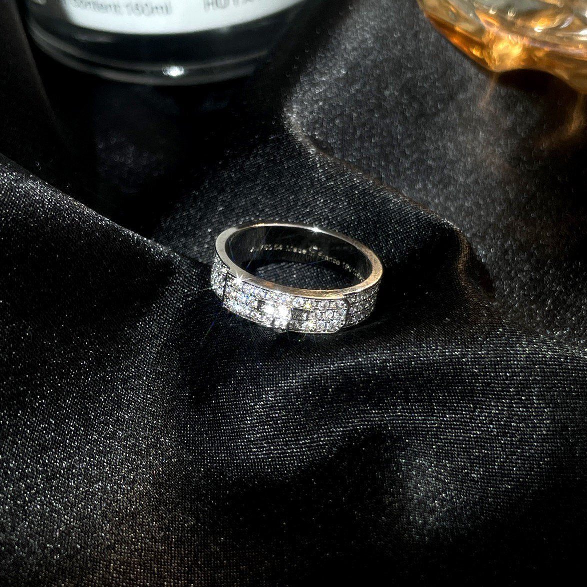 [Kaelin Vow]KELLY SILVER DIAMOND RING