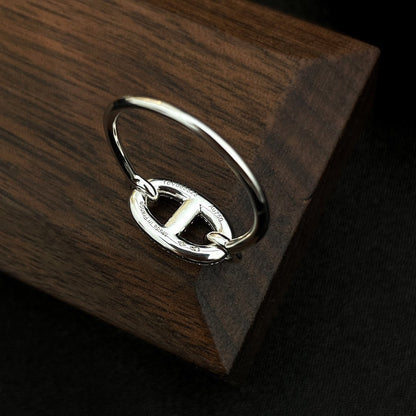 [Kaelin Vow]RONDE SMALL SILVER DIAMOND RING
