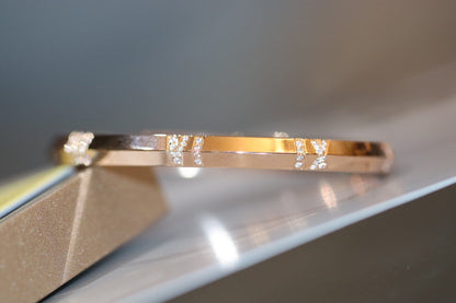[Kaelin Vow]ATLAS X PINK GOLD BRACELET