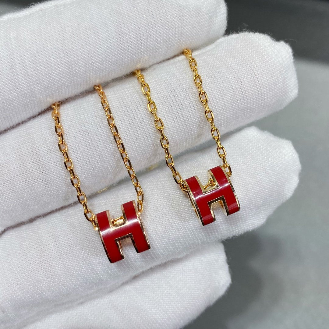 [Kaelin Vow]MINI POP H NECKLACE