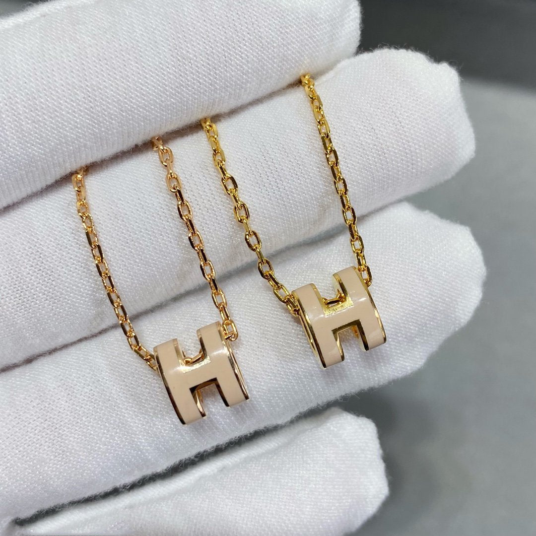 [Kaelin Vow]MINI POP H NECKLACE