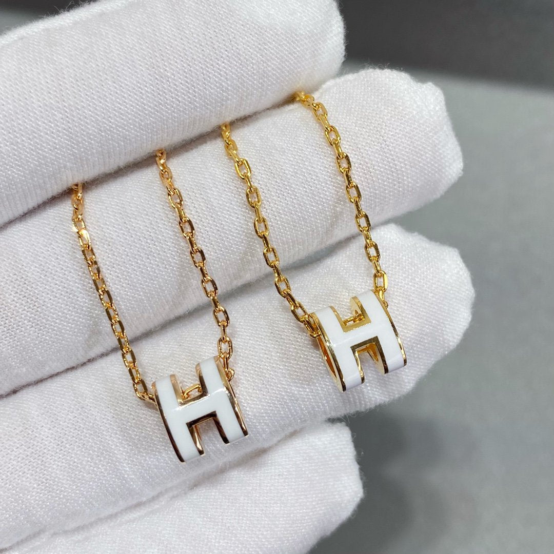 [Kaelin Vow]MINI POP H NECKLACE