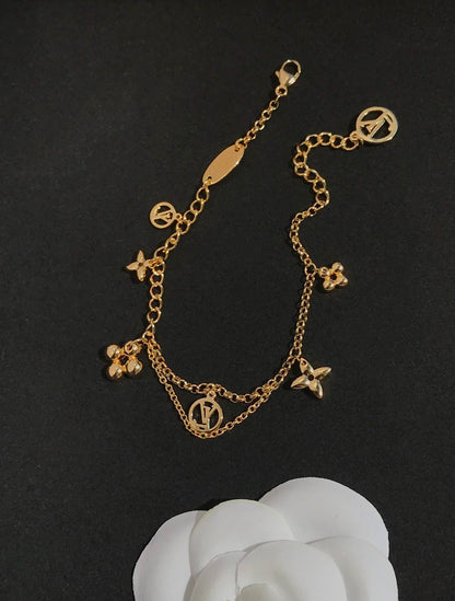 [Kaelin Vow]BLOOMING PINK GOLD MOP BRACELET