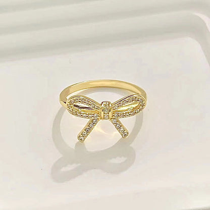 [Kaelin Vow]TWIST BOW RING