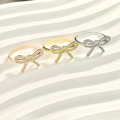 [Kaelin Vow]TWIST BOW RING