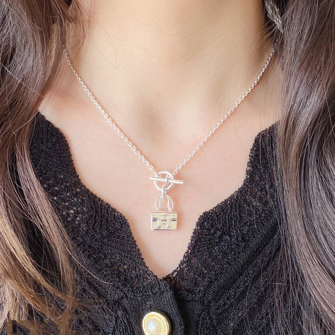 [Kaelin Vow]CONSTANCE PEDANT SILVER NECKLACE