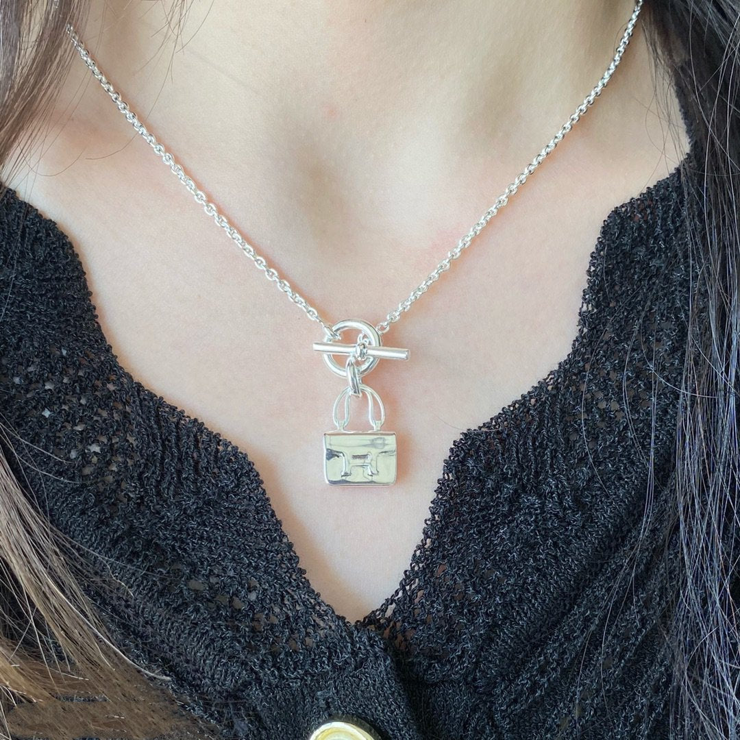 [Kaelin Vow]CONSTANCE PEDANT SILVER NECKLACE