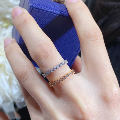 [Kaelin Vow]BEE LOVE DIAMOND PAVED SMALL RING