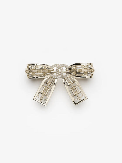 [Kaelin Vow]25K Hollow Bow Brooch