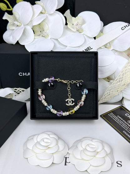 [Kaelin Vow]Colorful Transparent Resin Bracelet