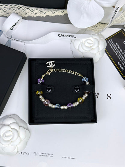 [Kaelin Vow]Colorful Transparent Resin Bracelet