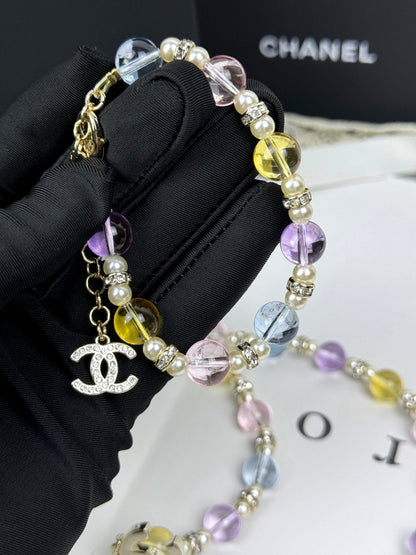 [Kaelin Vow]Colorful Transparent Resin Bracelet