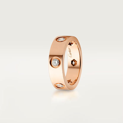 [Kaelin Vow]LOVE 5.5MM 6 DIAMOND RING