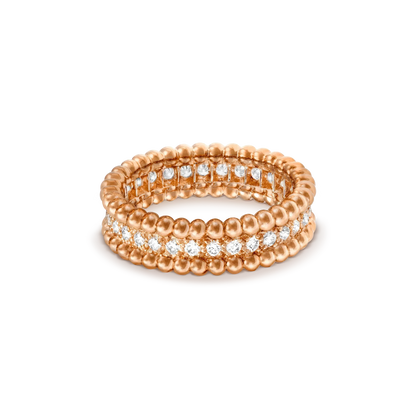 [Kaelin Vow]PERLEE DIAMOND ROSE GOLD RING
