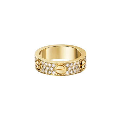 [Kaelin Vow]LOVE RING 5.5MM DIAMONDS PAVED