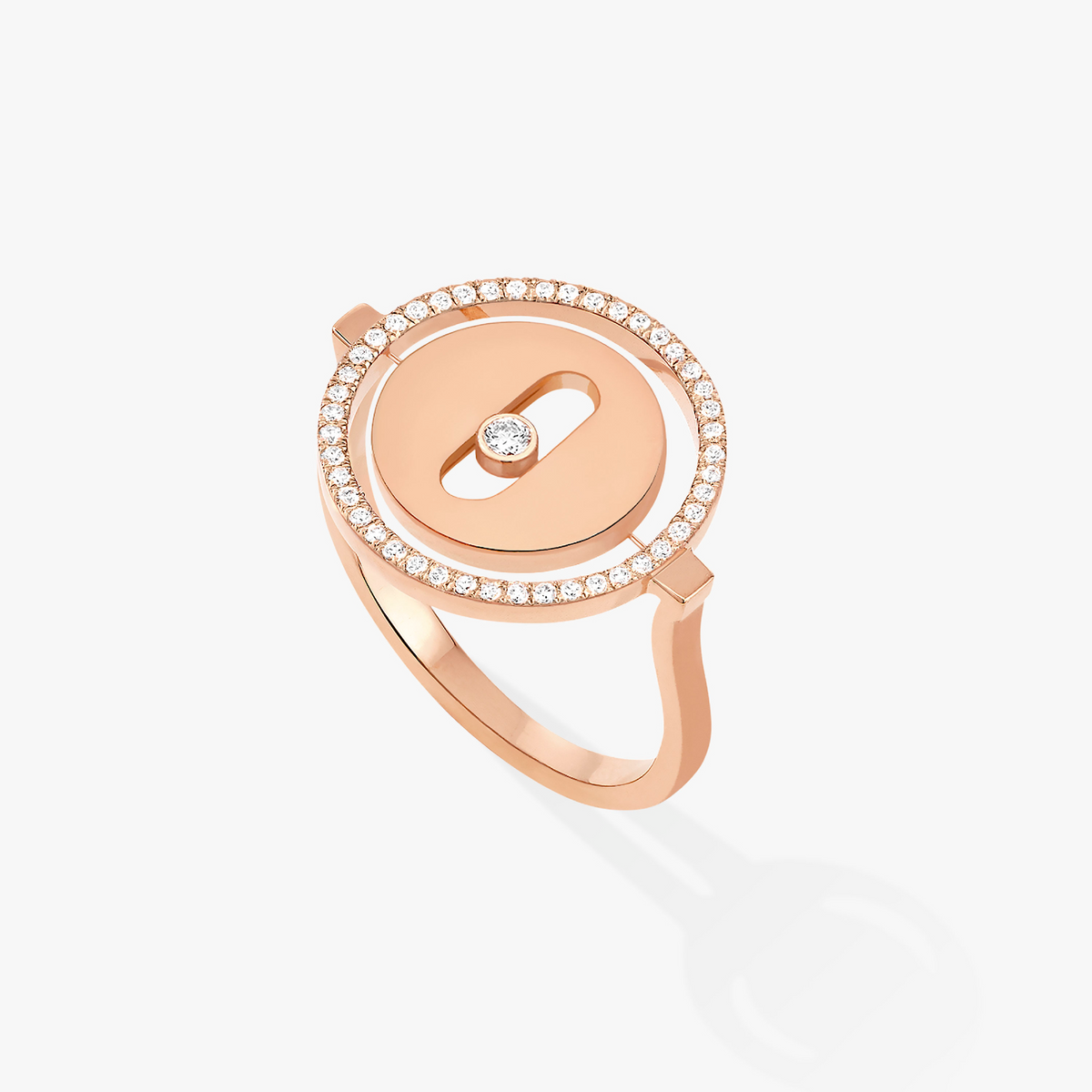 [Kaelin Vow]LUCKY MOVE PINK GOLD DIAMOND RING