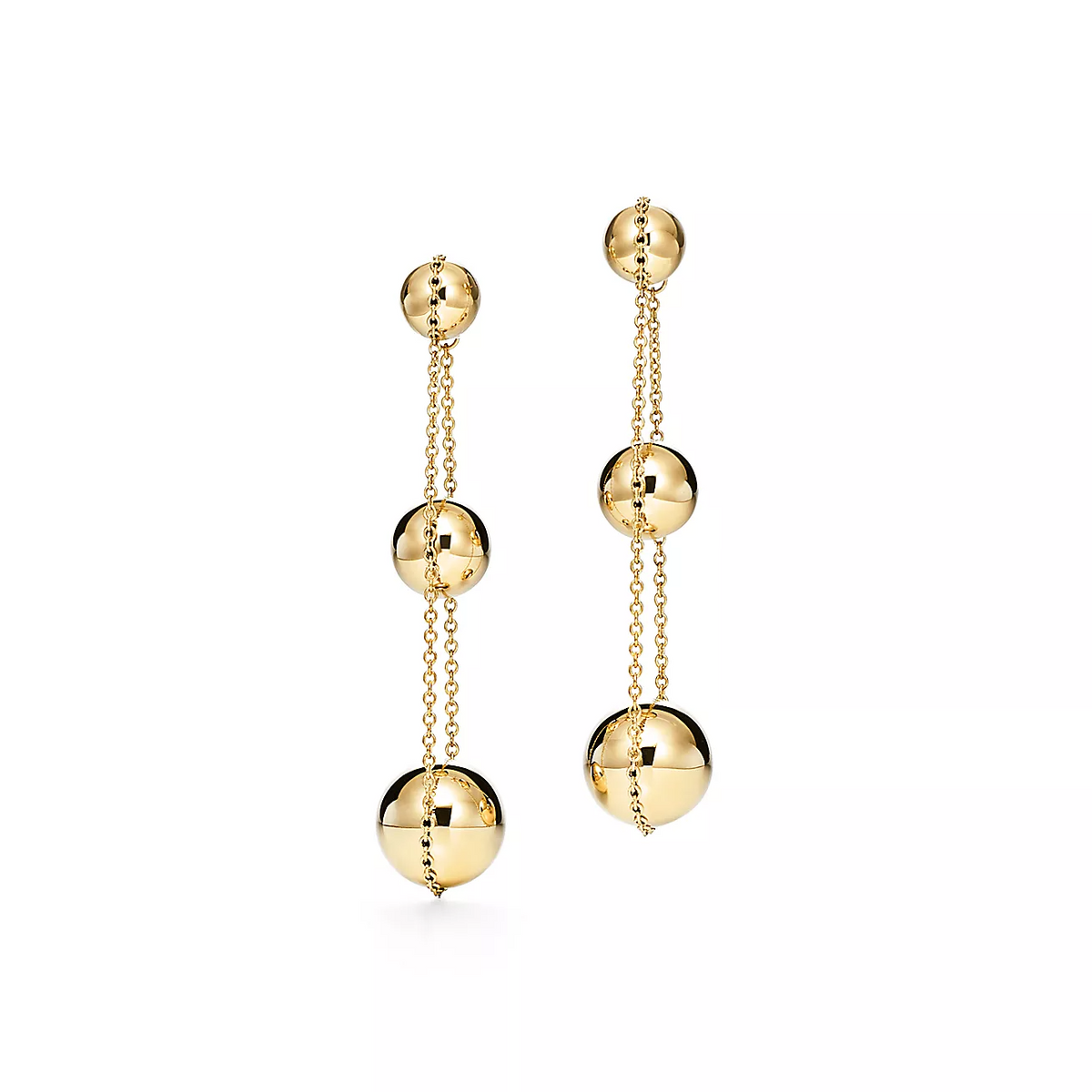 [Kaelin Vow]TRIPLE DROP GOLD EARRINGS