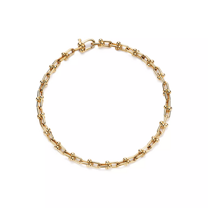 [Kaelin Vow]HARDWEAR MICRO LINK 44 MOTIF GOLD BRACELET