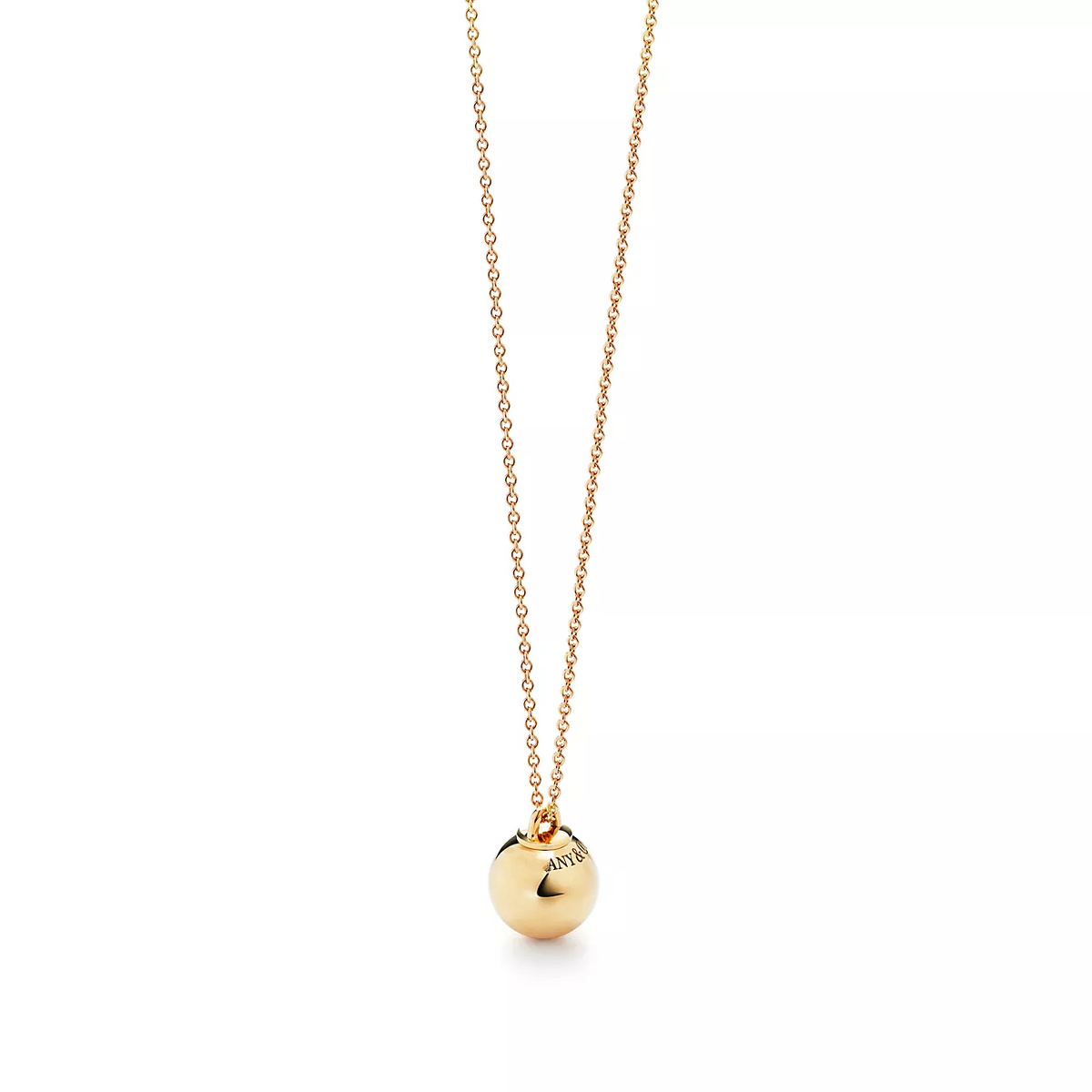 [Kaelin Vow]BALL PENDANT 12.75MM NECKLACE