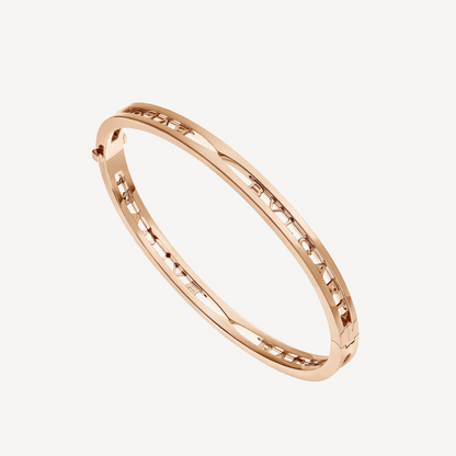 [Kaelin Vow]ZERO 1 SPIRAL LOGO PINK GOLD BRACELET