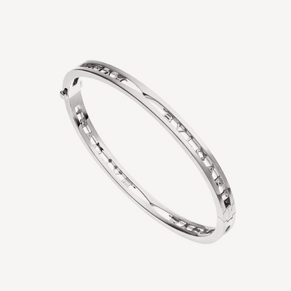 [Kaelin Vow]ZERO 1 SPIRAL LOGO SILVER BRACELET