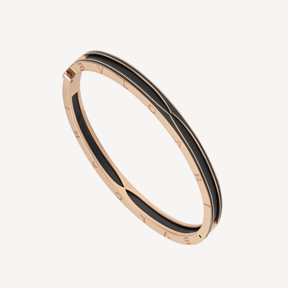 [Kaelin Vow]ZERO 1 PINK GOLD WITH MATTE BLACK CERAMIC BRACELET