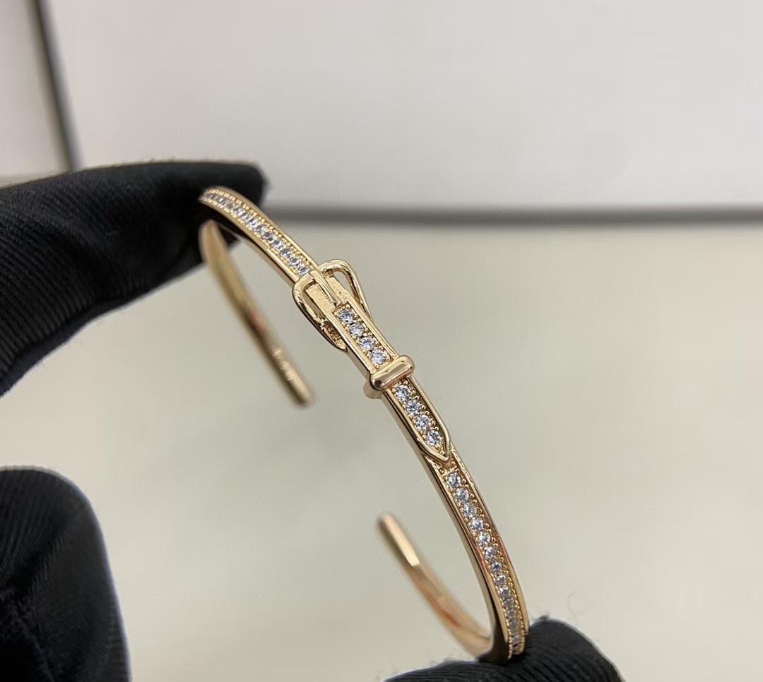 [Kaelin Vow]DIAMOND-ENCRUSTED BRACELET THREE COLORS