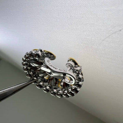 [Kaelin Vow]COFFEE BEAN TWO-TONE EAR CUFFS