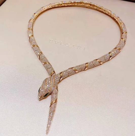 [Kaelin Vow]HAUTE COUTURE GOLD SERPENTI HALSKETTE