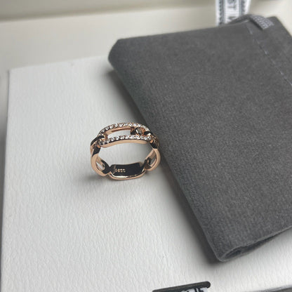 [Kaelin Vow]Sliding Single Diamond Ring
