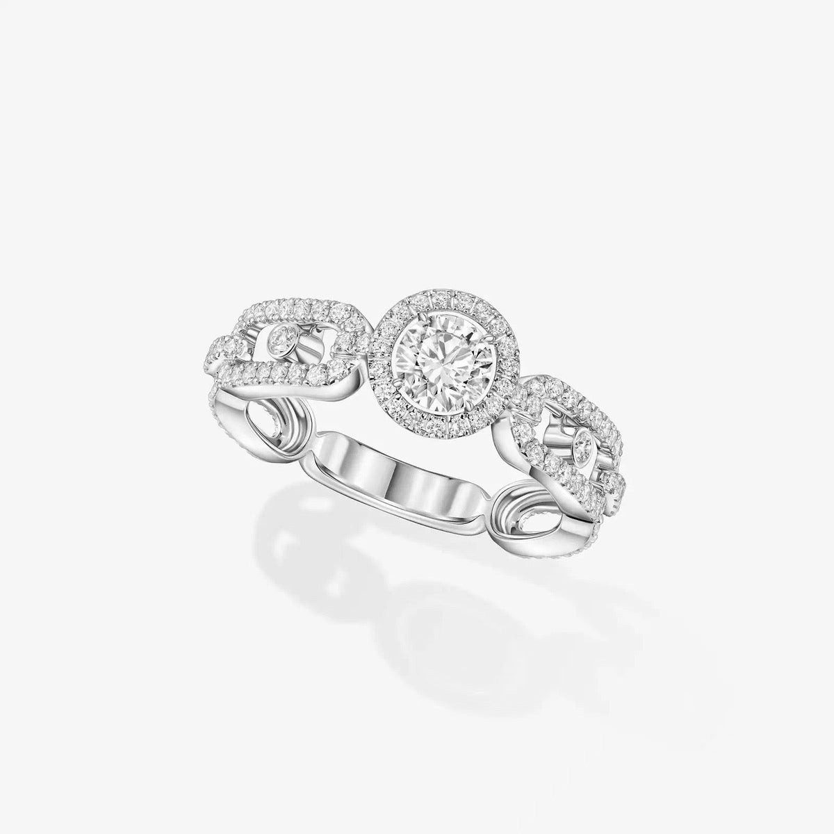[Kaelin Vow]Move Link Solitaire Ring