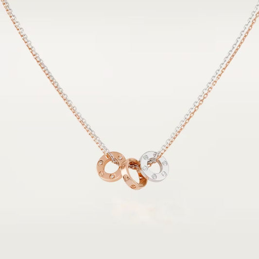 [Kaelin Vow]LOVE 6 DIAMOND PENDANT NECKLACE