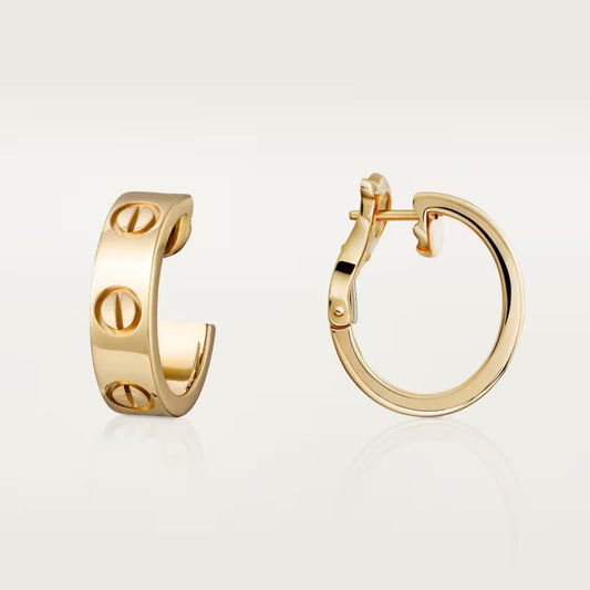 [Kaelin Vow] LOVE 5,5-MM-OHRRINGE