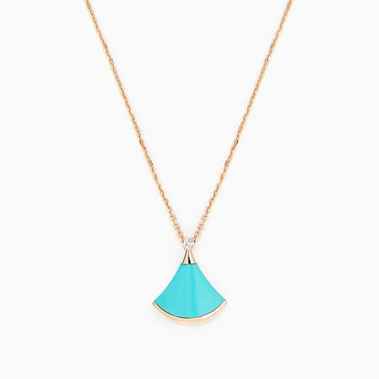 [Kaelin Vow]DREAM NECKLACE TURQUOISE PINK GOLD