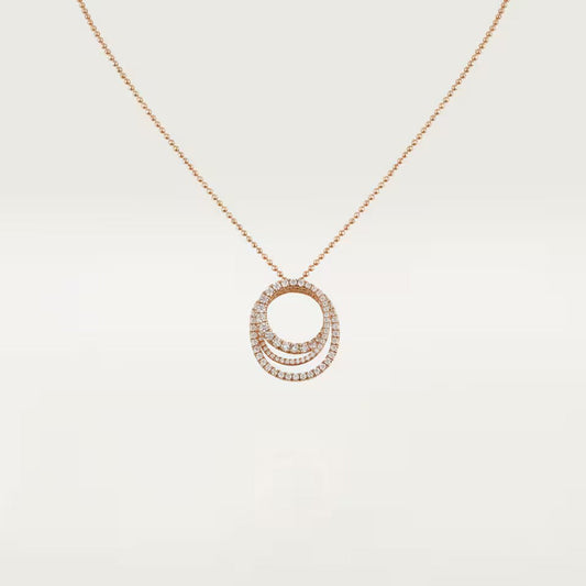 [Kaelin Vow]ETINCELLE  FULL DIAMOND NECKLACE