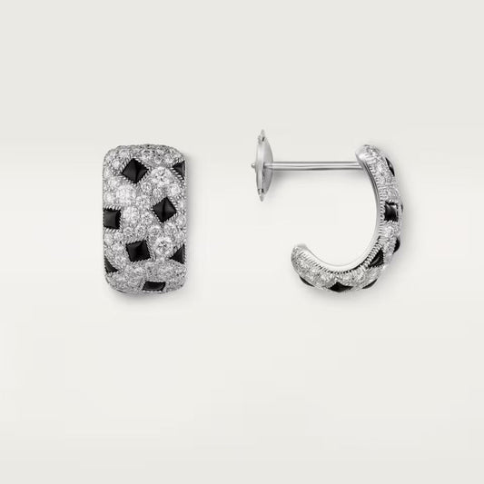 [Kaelin Vow]PANTHERE MINI OHRRINGE MIT DIAMANTBESATZ