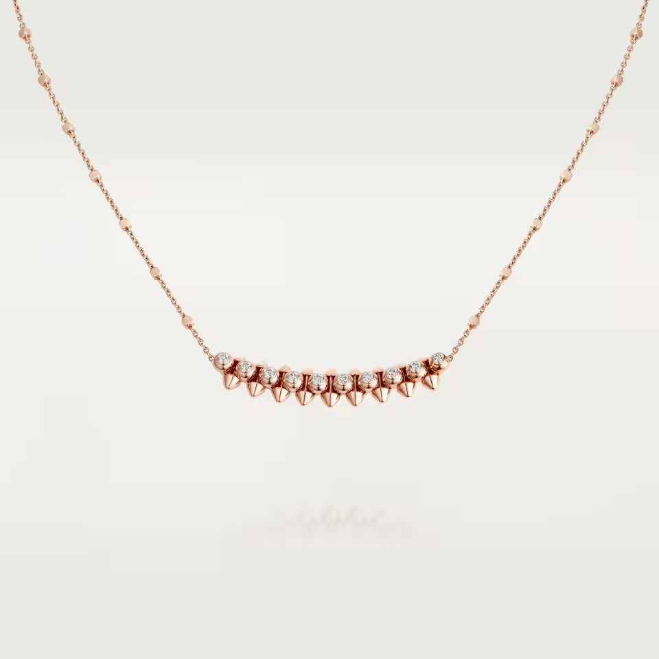 [Kaelin Vow]CLASH  MEDIUM DIAMOND NECKLACE