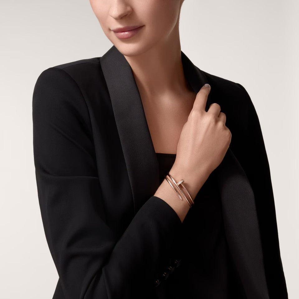 [Kaelin Vow]JUSTE ARMBAND 3,5 MM DOPPELREIHE DIAMANT