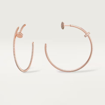 [Kaelin Vow]JUSTE FULL DIAMOND LARGE EARRINGS