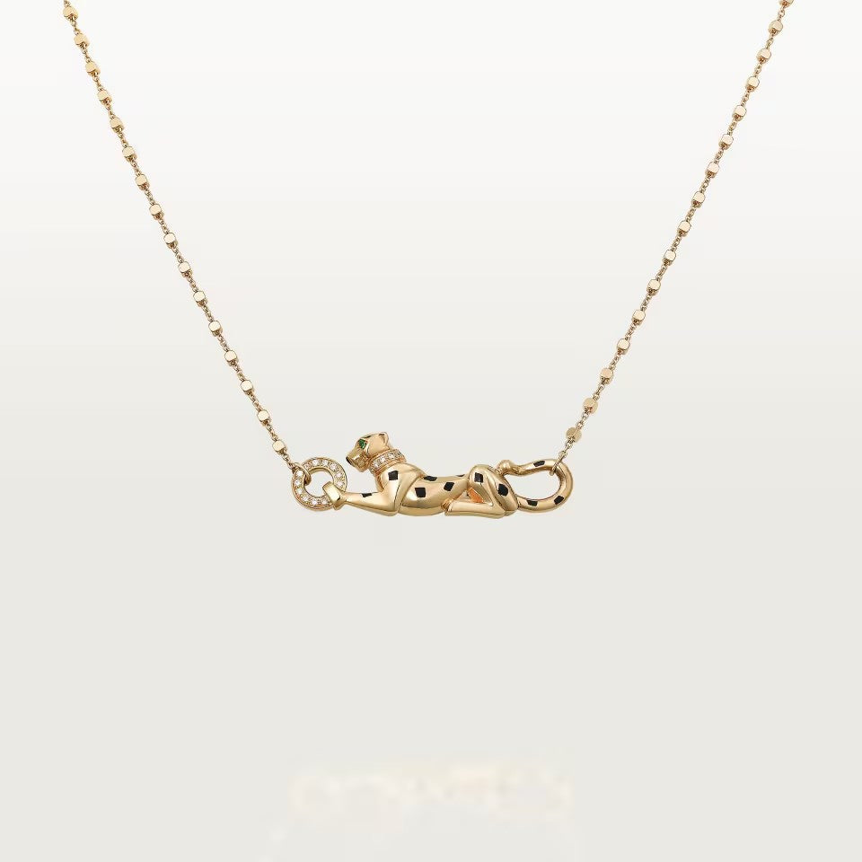 [Kaelin Vow]PANTHERE FULL DIAMOND NECKLACE